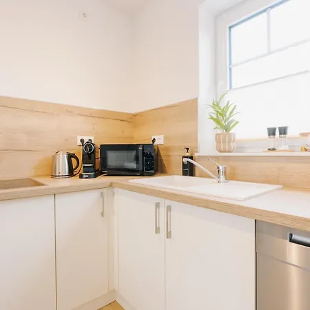 Kuesten Grachten 2 Direkte Wasserlage, Terrasse, 76qm, Neubaugebiet Apartment