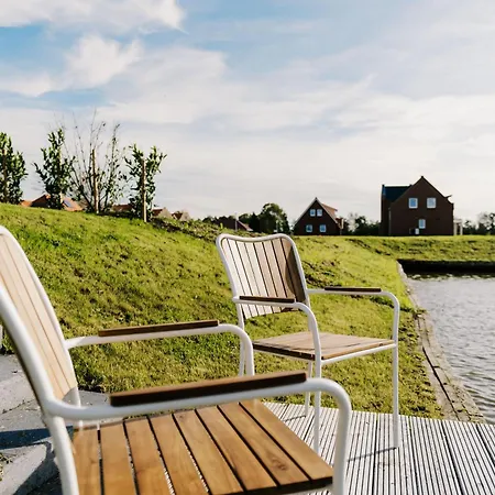 Küsten Grachten 2 Direkte Wasserlage, Terrasse, 76qm, Neubaugebiet * Greetsiel