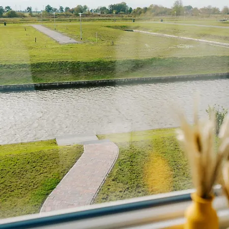 Küsten Grachten 2 Direkte Wasserlage, Terrasse, 76qm, Neubaugebiet Apartamento