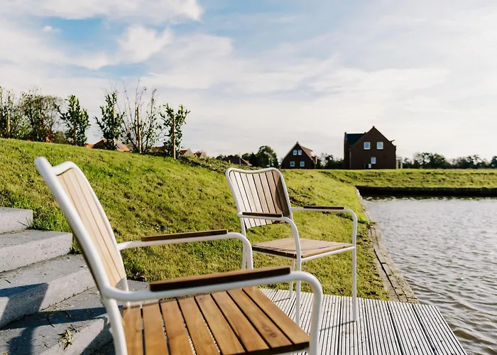 Kuesten Grachten 2 Direkte Wasserlage, Terrasse, 76qm, Neubaugebiet * Greetsiel