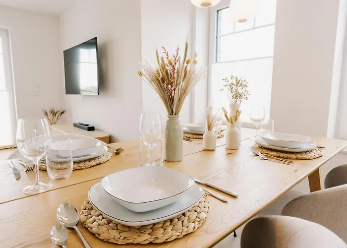 Kuesten Grachten 2 Direkte Wasserlage, Terrasse, 76qm, Neubaugebiet Apartament